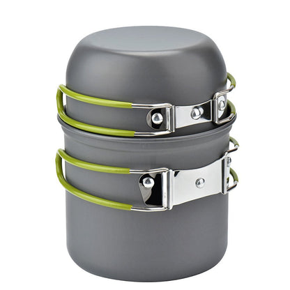 Aluminium Ausrüstung Outdoor Camping Kochgeschirr Set
