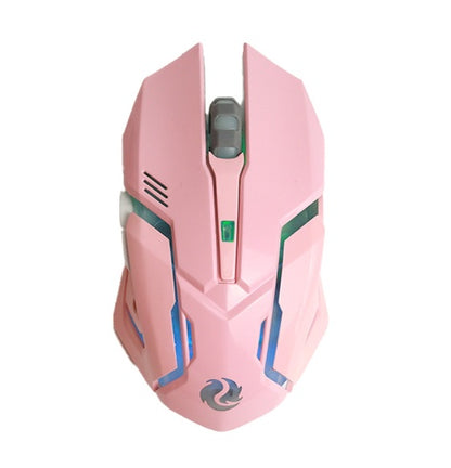 Maus para juegos USB ergonómico con cable