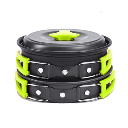 Aluminium Ausrüstung Outdoor Camping Kochgeschirr Set