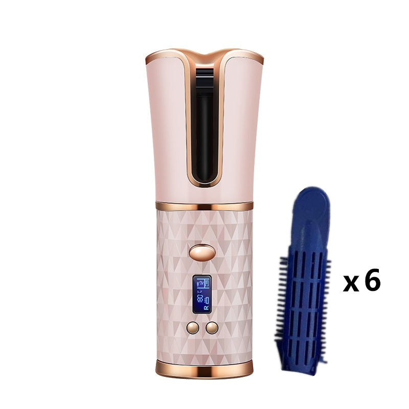 Multifunctional automatic cordless curling iron