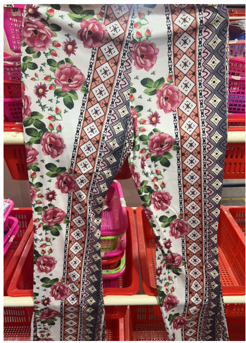 Hochelastische Bedruckte Hose