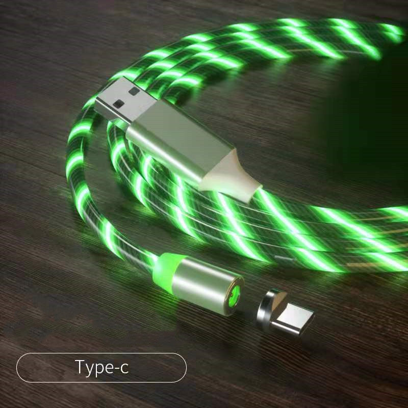 Magnetic charging cable, fast charging cable, Lightning cable, Micro-USB cable, LED magnetic charger, Type-C cable