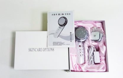 Beauty care slimming device, portable ultrasound massager for body fat removal