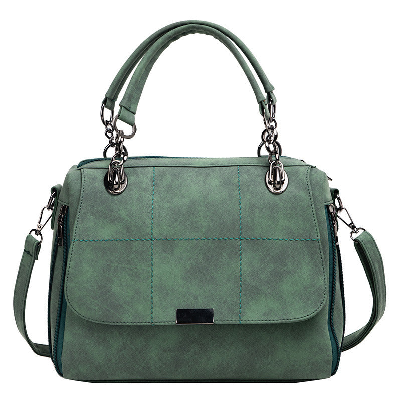 Matte Boston Schultertasche