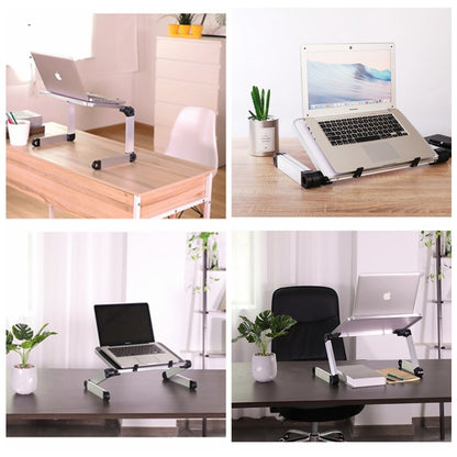 Soporte ergonómico para tableta y portátil con inclinación de 360°