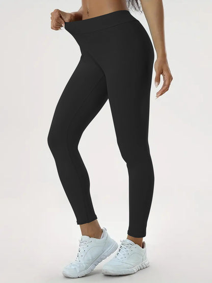 Hochelastische Yoga-Hose mit hoher Taille
