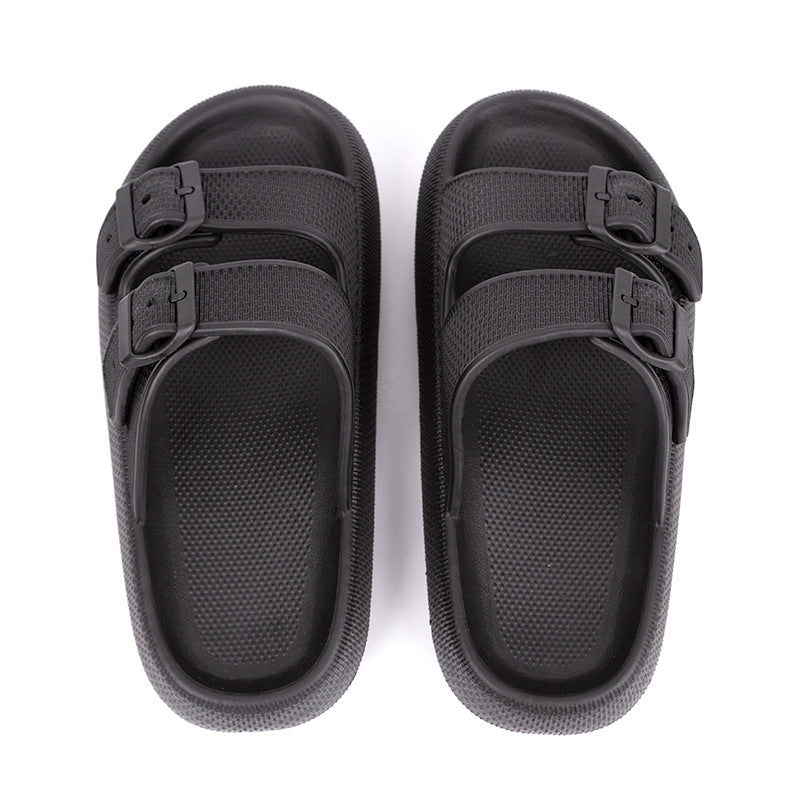 Weich Tragekomfort Outdoor Hausschuhe Plateau-Slipper