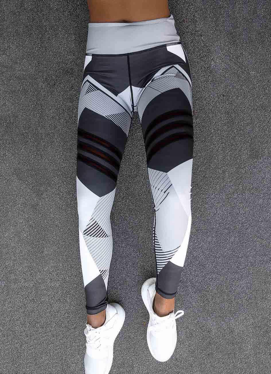 Reflektierende Gym-Yoga-Leggings