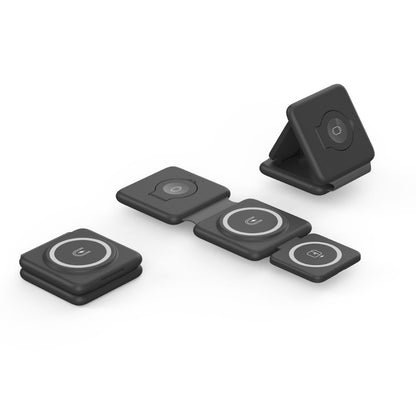 Magnetisches Magsafe Wireless USB Faltbar 3-in-1 Ladegerät