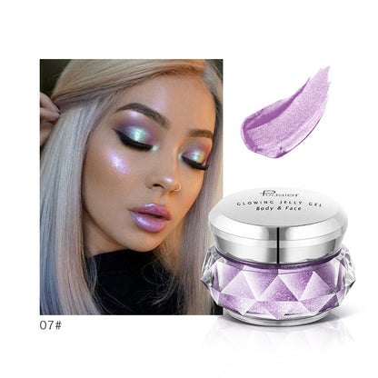 Highlighter gel for the face, mermaid eyeshadow, glitter for the body, festival makeup, Iluminador Gold Liquid Highlighter, bronzer