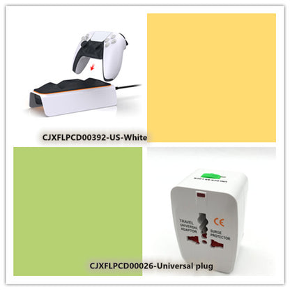 PS5-Gamepad-Doppelladegerät, kabelloses PS5-Gamepad-Ladegerät