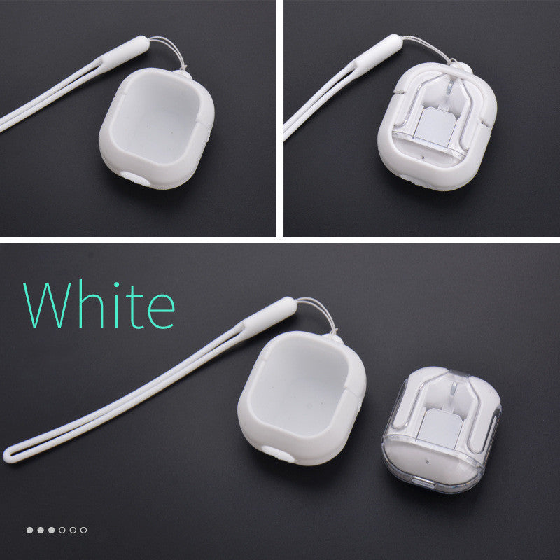 New transparent mini Bluetooth headset with digital display, ENC noise cancellation, wireless sports and music playback