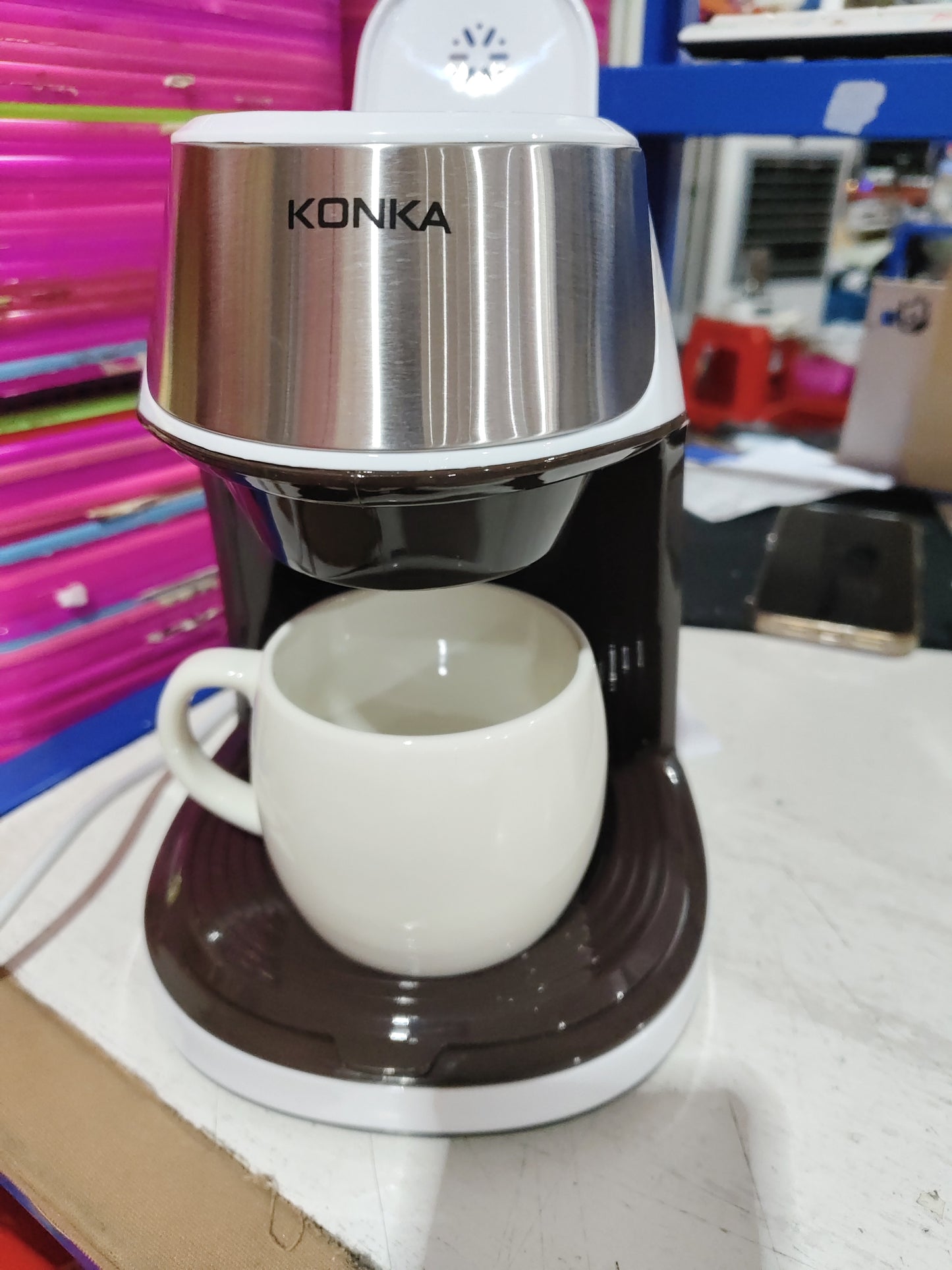 Tragbare vollautomatische Mini-Kaffeemaschine