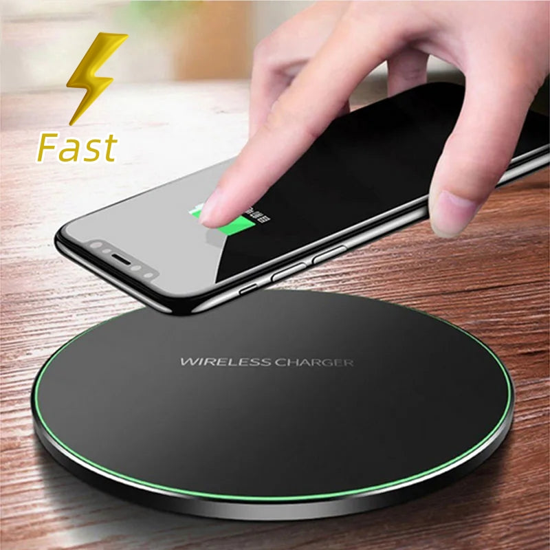 Wireless charger for iPhone, fast wireless charging pad for Samsung, high speed