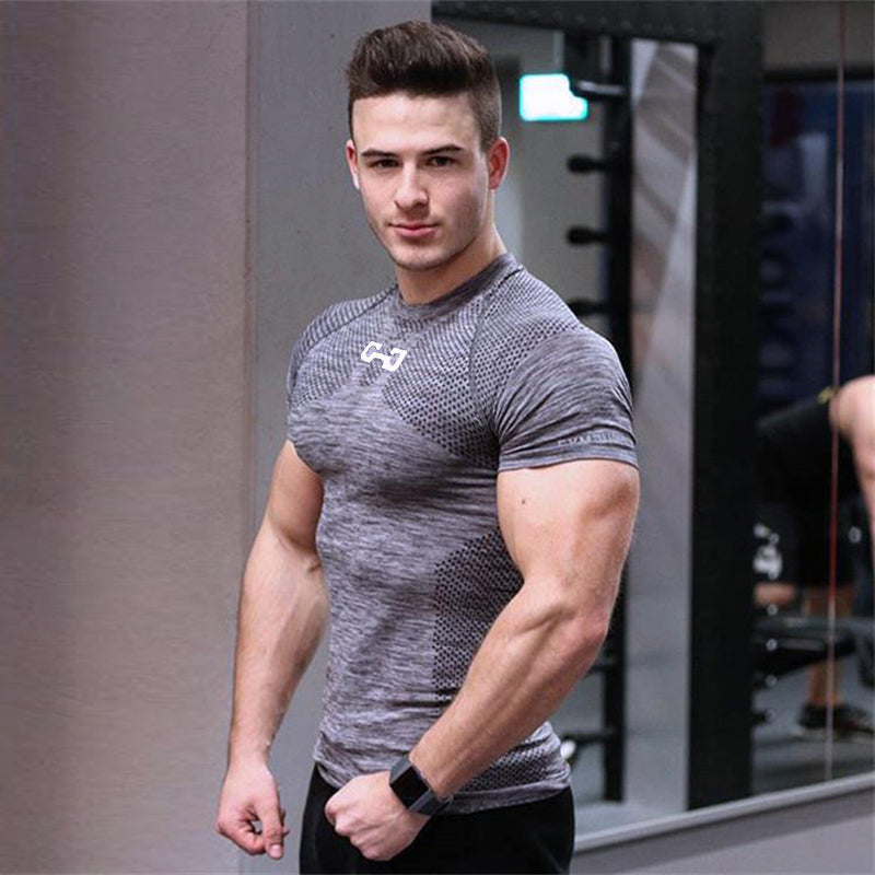 Gym Kurzarm Quick Dry T-Shirt