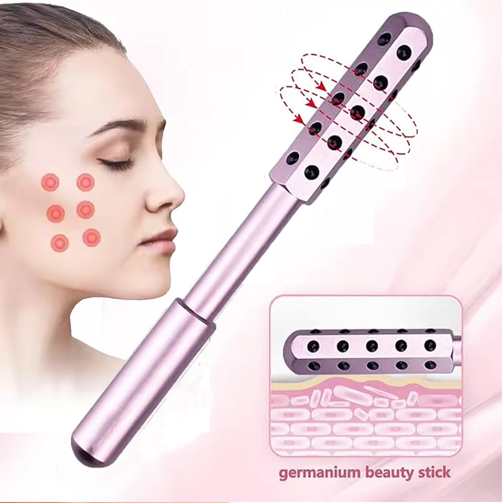 30 Germanium Beauty Stick Massage Beauty Stick Facial Roller Facial Firming Stick Anti-Wrinkle Facial Massager Skin Care Device Derma Rolling Facial Massager