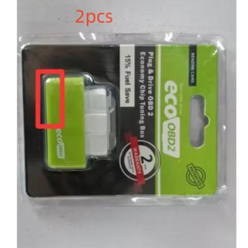 Interfaz de caja de chip de potencia EcoOBD2 Benzinmotoren Kraftstoffsparmodus Treiber