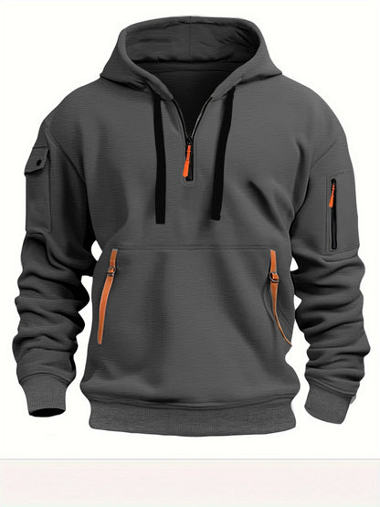 Modische Kapuzenpullover mit überschnittenen Schultern