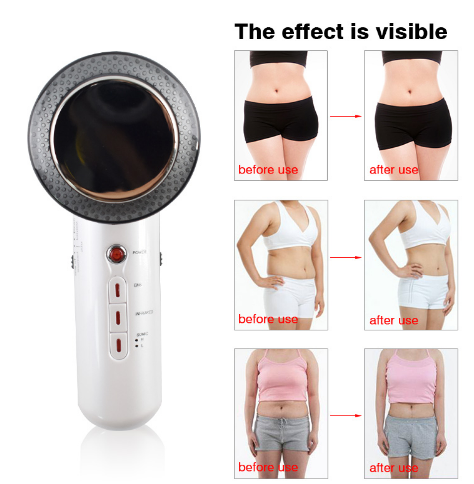 Beauty care slimming device, portable ultrasound massager for body fat removal