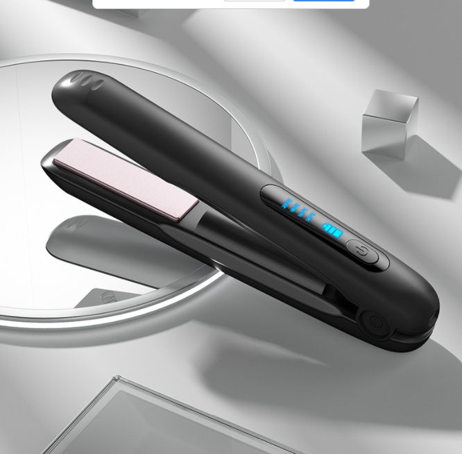 Kabelloser Haarglätter USB Mini 2-in-1 Lockenstab