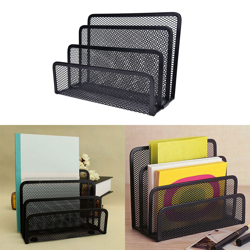 Drahtmetall Schreibtisch-Organizer