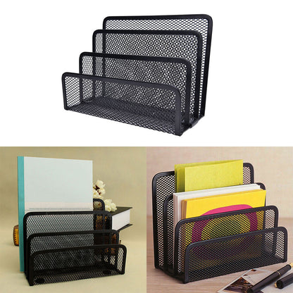 Drahtmetall Schreibtisch-Organizer