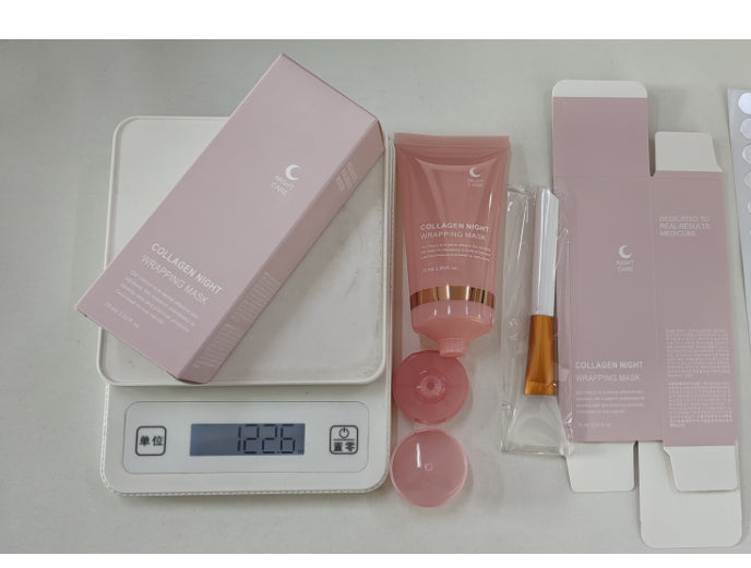 Natürliche Inhaltsstoffe Kollagen Schlafmaske