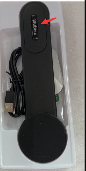 Magnetische, biegsame Auto-Handyhalterung mit kabellosem Ladegerät (15 W), kompatibel mit Smartphones