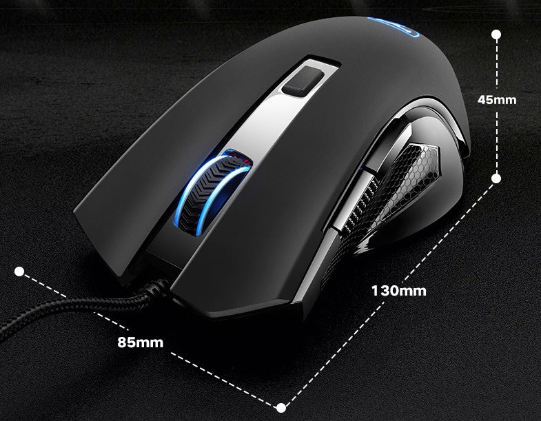 Wired gaming mouse