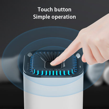 Portable car air purifier with negative ion generator removes formaldehyde, dust and smoke, ensuring fresh air in the car.
