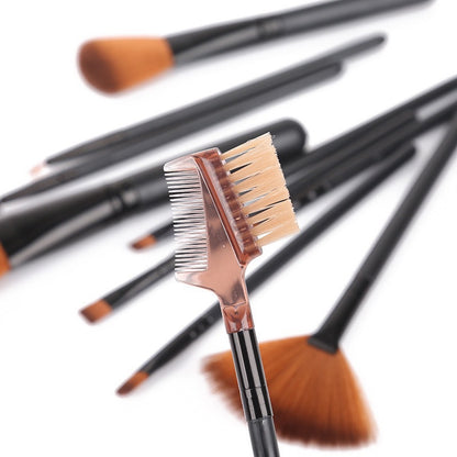 Rouge Lidschatten Wimpern Highlighter 12-teiliges Make-Up Pinselset