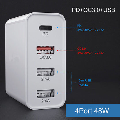 Fast charger mobile phone charger charging head