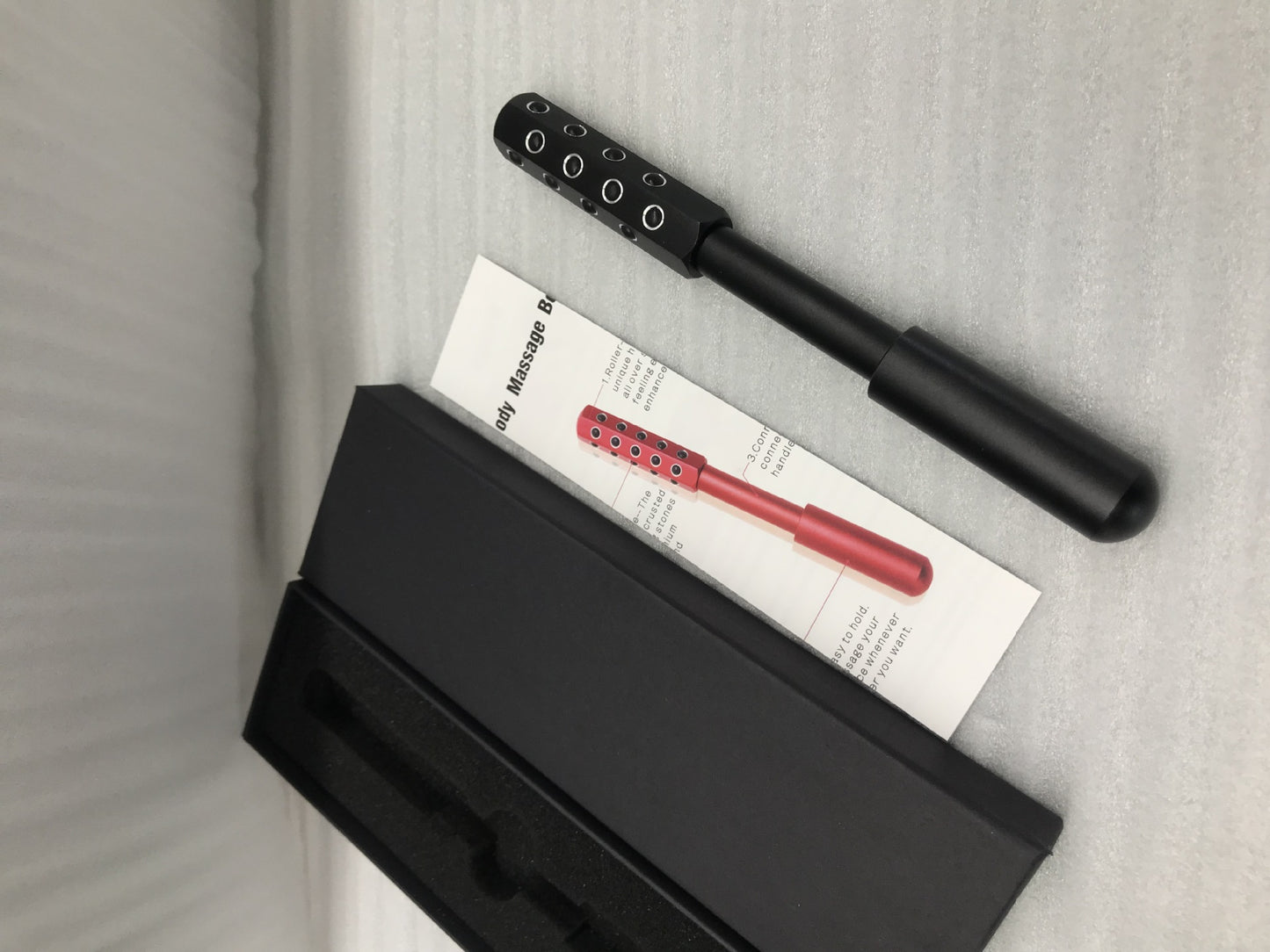 30 Germanium Beauty Stick Massage Beauty Stick Facial Roller Facial Firming Stick Anti-Wrinkle Facial Massager Skin Care Device Derma Rolling Facial Massager