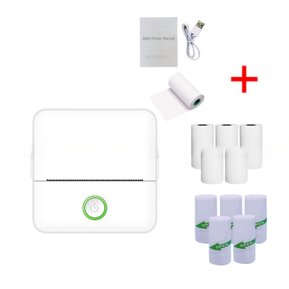 Portable thermal printer for incorrect questions