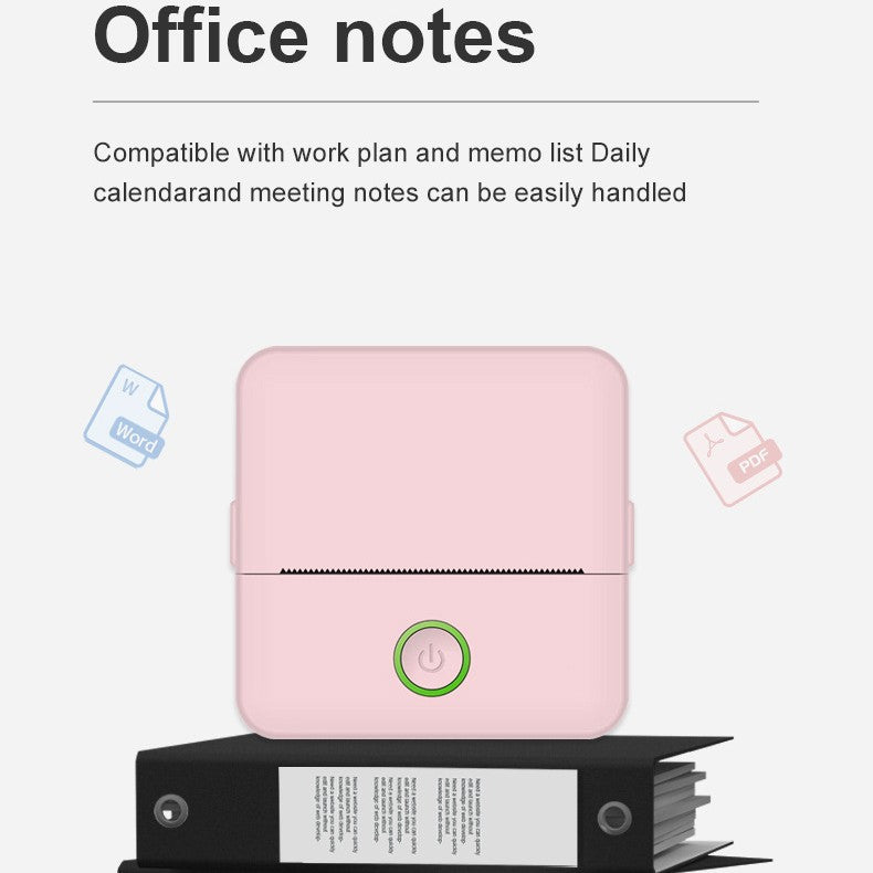 Portable thermal printer for incorrect questions