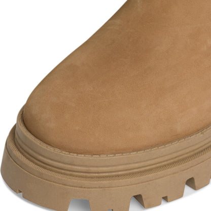 Tamaris Women's Chelsea Boots Leather Block Heel