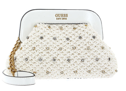 GUESS Damen HWEA8490150 SICILIA SMALL FRAME CLUTCH Women WHI Size One Size