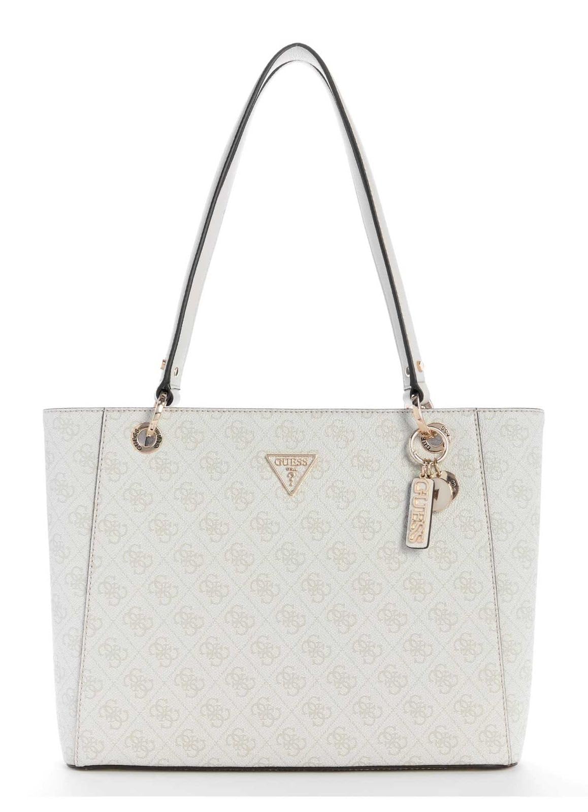 GUESS Noelle II Tote Coal Logo Woman