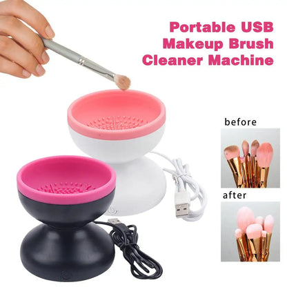 USB-Anschluss Elektrischer Make-Up-Pinselreiniger