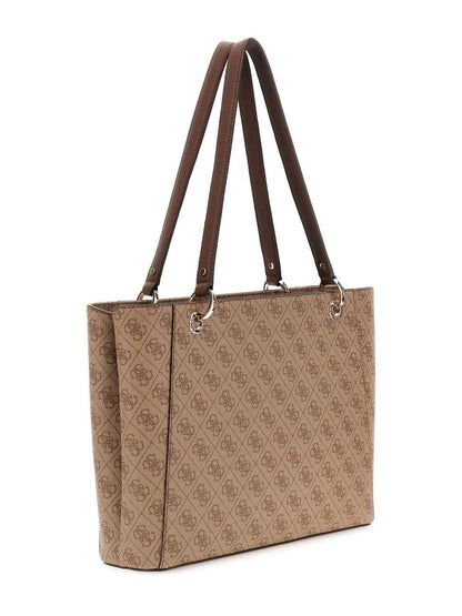 GUESS Noelle II Tote Coal Logo Woman