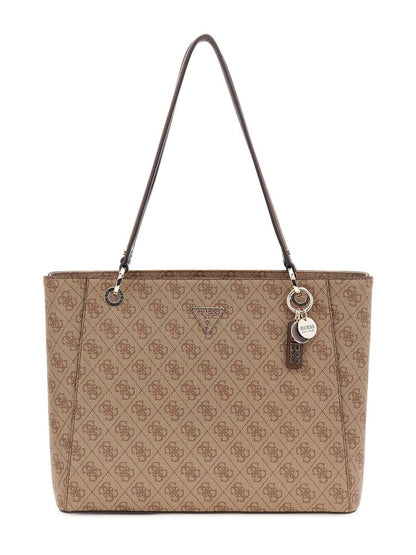 GUESS Noelle II Tote Coal Logo Woman