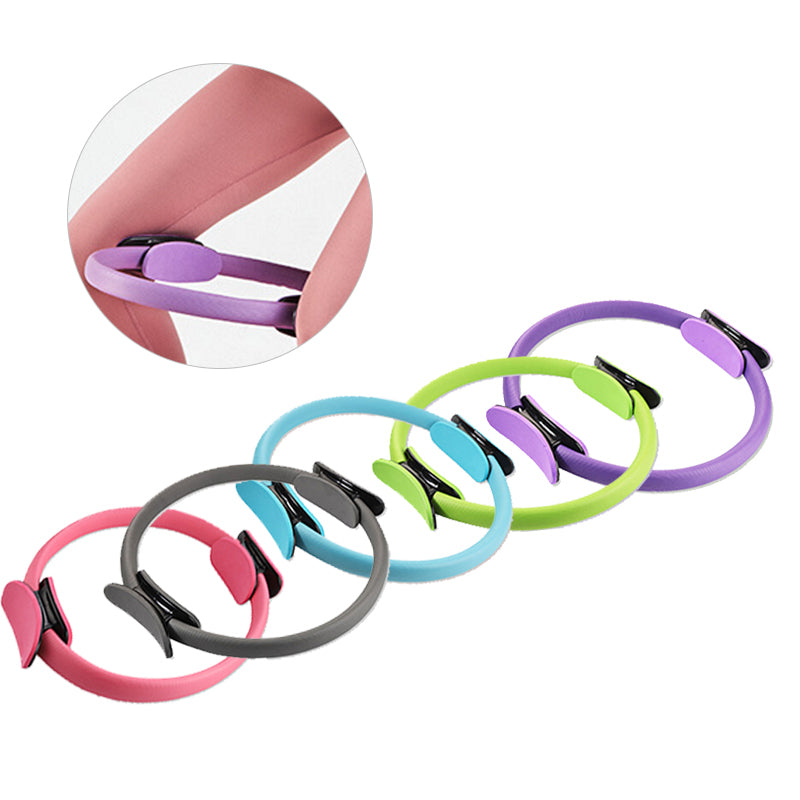 Yoga Fitness Pilates Ring Women Girls Circle Magic Dual Exercise Home Gym Workout Sport Slimming Body Resistance