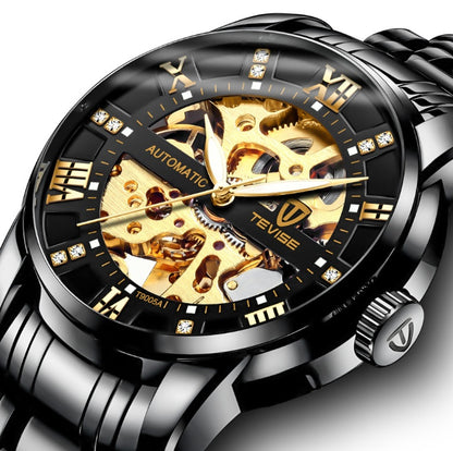 Automatische mechanische wasserdichte Armbanduhr
