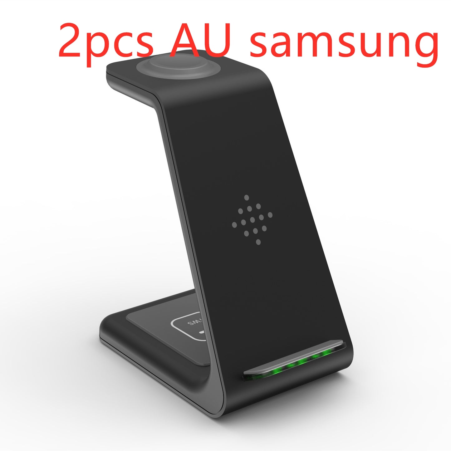 3-in-1 fast charging station: Wireless charging station with fast charging function and mobile phone holder