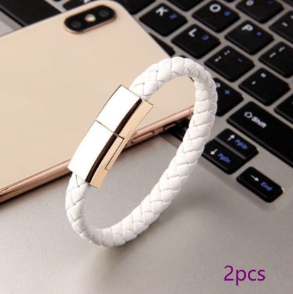Neues Armband-Ladegerät USB-Ladekabel Datenladekabel für iPhone 14 13 Max USB-C-Kabel für Telefon Micro-USB-Kabel