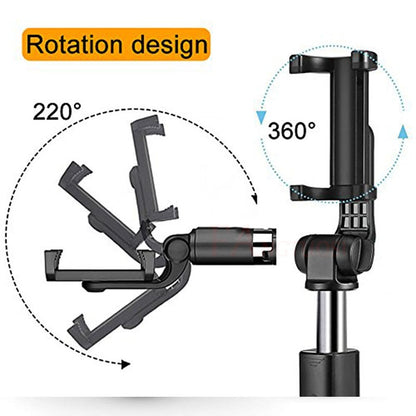 Universeller dreieckiger Bluetooth-Stativ-Selfie-Stick