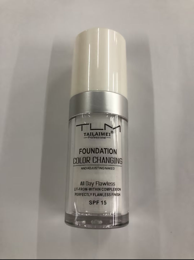 Temperaturbeständige flüssige Foundation, Concealer, tragbar, natürliche Farbnuance, Make-up-Foundation, BB-Concealer