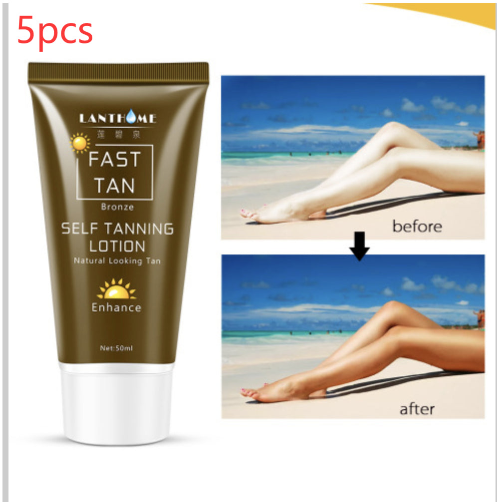 Tanning cream body lotion
