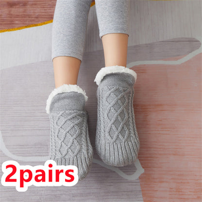 Rutschfeste Calcetines Mujer Wollsocken