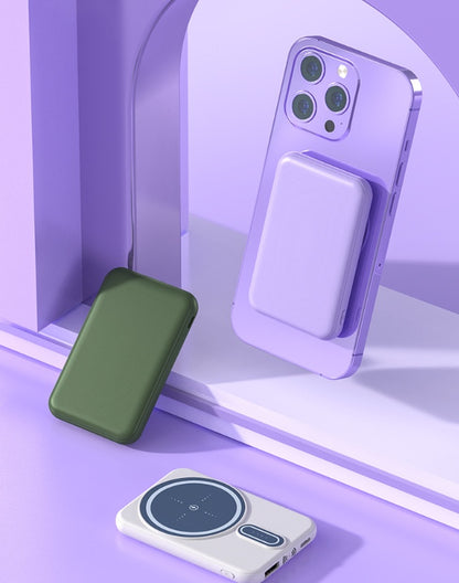 Magnetic charging bank, wireless charging bank, mobile power supply